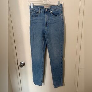 Everlane Women's High Rise Jeans in Light Blue
